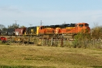 BNSF 8504, 8011, WAMX 4123